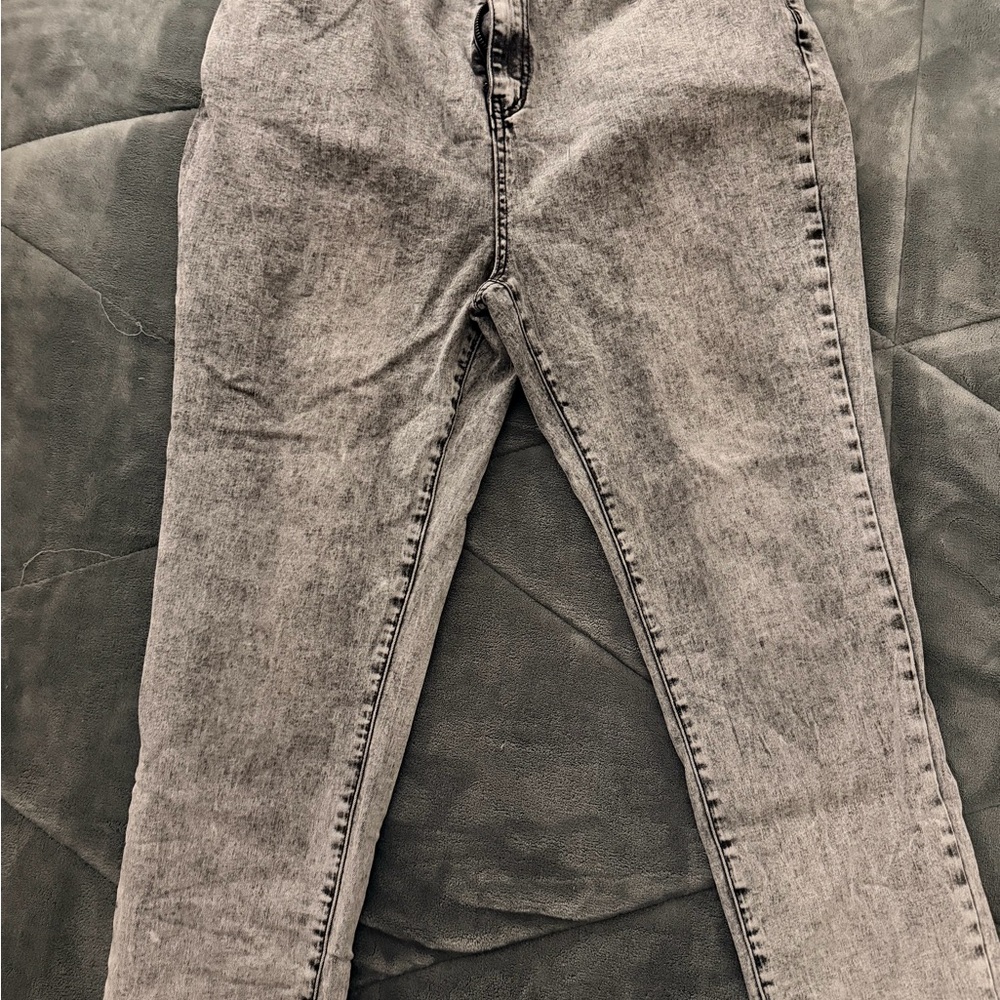 Fashion Nova Charcoal Denim Pants